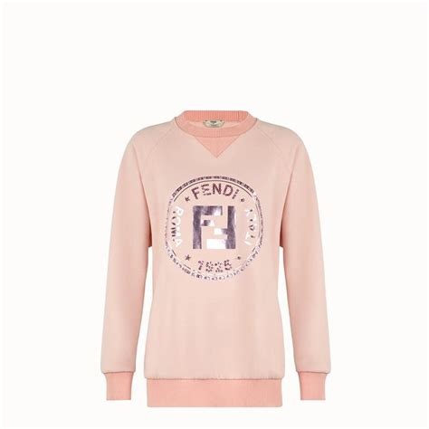 fendi fuzzy pink|pink Fendi hoodie for women.